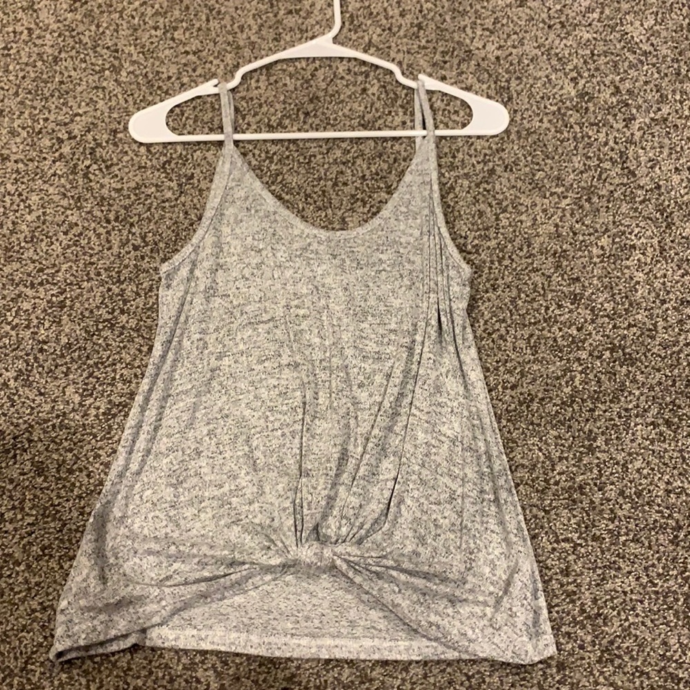 Knotted tank top